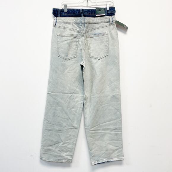 Wild Fable Women's Light Wash High-Rise Straight-Leg Jeans Size 12 - Picture 2 of 5